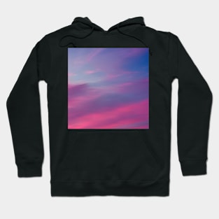 Pink Blue Sky Hoodie